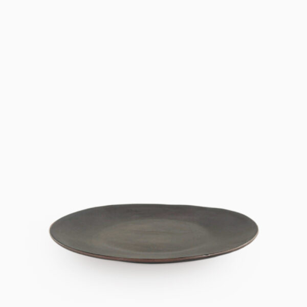 Plate Ø22Cm/9'' | Side | Black Shady