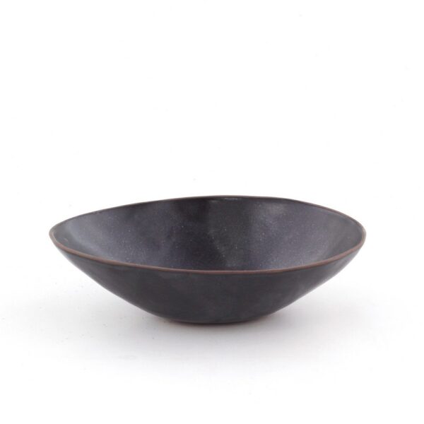 Oval Bowl 22 Cm/8,5” | Salad | Black Shady