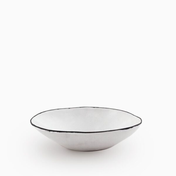 Oval Bowl 22 Cm/8,5” | Salad | Line Art