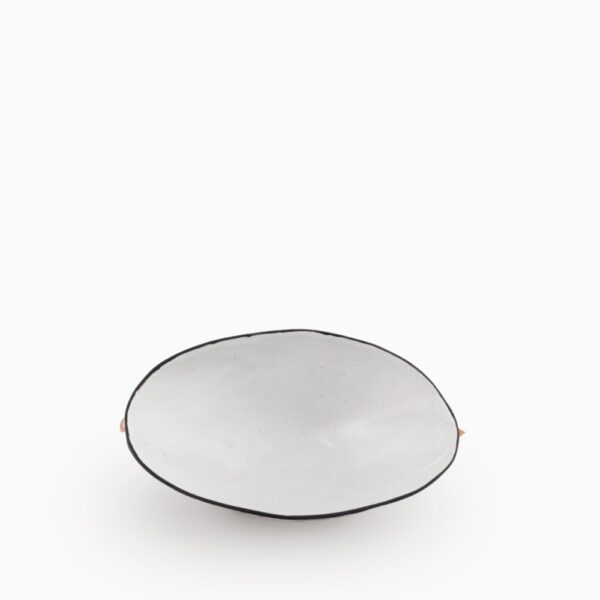 Oval Bowl 22 Cm/8,5” | Salad | Line Art - Image 2