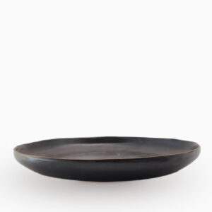 260203422E Coco Deep Plate 34cm Black Shady 2025