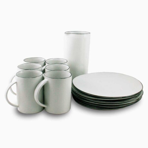 Brunch Serving Set 13 Pieces | Line Arts