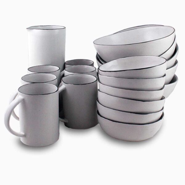 Buffet Dinner Set 19 pieces | Callisto