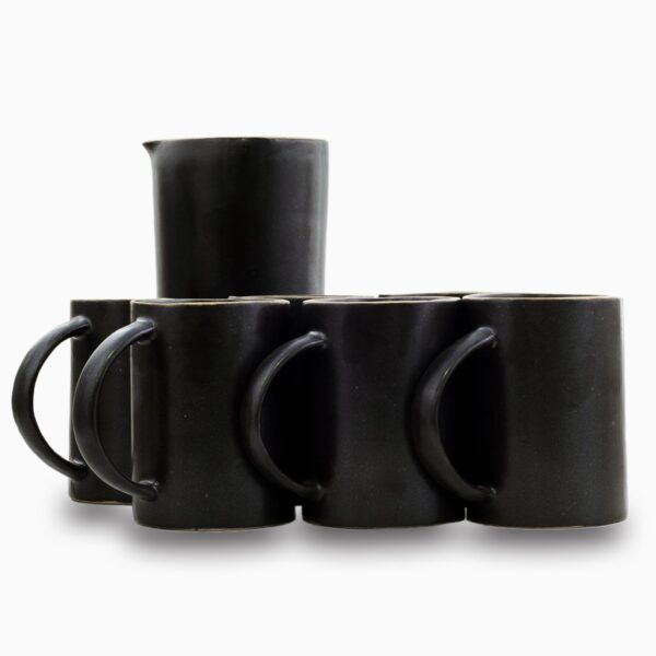 Brunch Serving Set 13 Pieces | Black Shady - Image 4