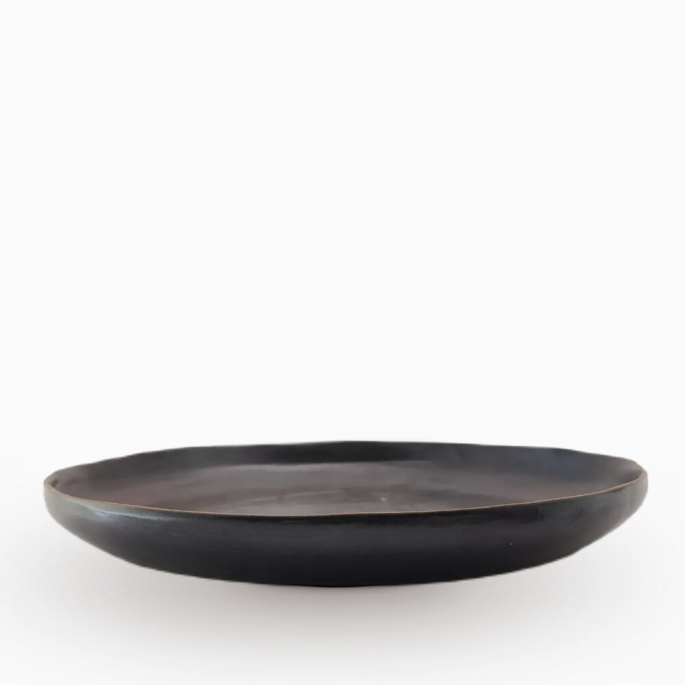 Shallow Bowl | Black Shady