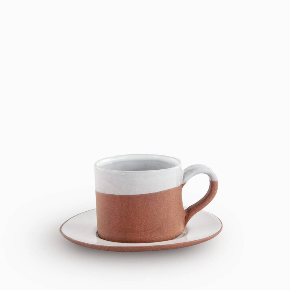 Latte Mug with Saucer